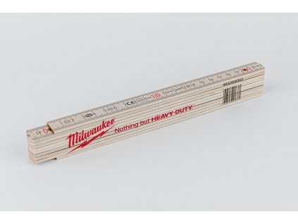 Meter skladací drevený 2m Milwaukee colštok