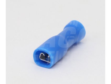Modrá celoizolovaná Cu lisovacia dutinka 2,8x0,5mm 2,5mm² KTCSH3