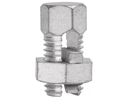 Skrutková odbočná svorka neizolovaná mosadzná 1,5-6mm² YCSK-6