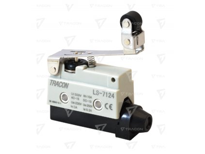 Koncový spínač s predĺženou pákou a ohybnou kladkou 1xCO 2A/230V IP40 LS7124