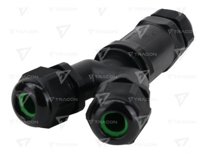 Káblová spojka "Y" odbočná 5P 0,5-4mm² PA6.6 IP68 CST4-Y