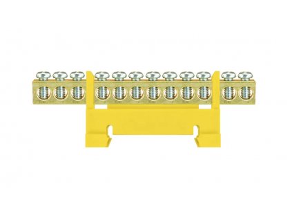 1-pólový rozbočovací mostík "Ž12" žltý E.4053 PAWBOL