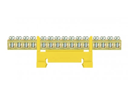 1-pólový rozbočovací mostík "Ž15" žltý E.4054 PAWBOL