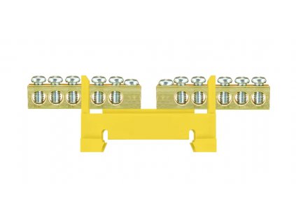 1-pólový rozbočovací mostík "Ž2x5" žltý E.4132 PAWBOL