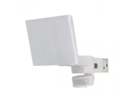 Dizajnový LED reflektor s natáčacím senzorom PIR 24W 4000K 1900lm IP54 biely LFX121 NEDES