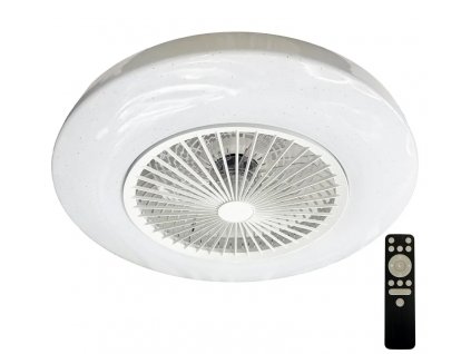 LED svietidlo s ventilátorom STAR 72W stmievateľné s diaľkovým ovládaním IP20 LCL6350