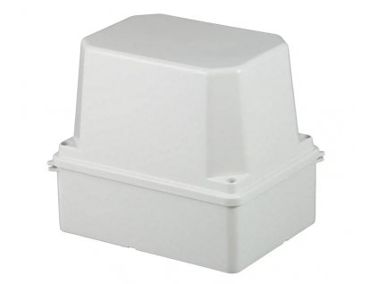 Hlboká montážna krabica na povrch 190x140x140 IP65 sivá S-BOX 416H