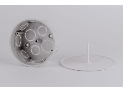 KO 97/5_KA krabica pod omietku s viečkom ø103x50mm KOPOS