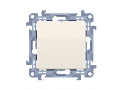 Vypínač č.5 KONTAKT SIMON 10 SS podsvietený béžový CW5BL.01/41