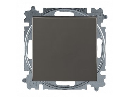 Vypínač č.7 grafit bez rámčeka 3521B-A0734595 BASIC55 ABB