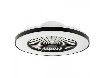 KLEO LED svietidlo na povrch s ventilátorom ø50cm 55W nastaviteľná farba svetla 3000-5500K s diaľkovým ovládačom PL8618