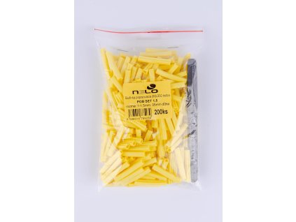 Popisná bužírka ø0,5-1,5mm² set 200ks 35mm žltá POB SET 1,5 GPH