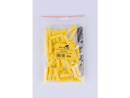 Popisná bužírka ø4-6mm² set 50ks 35mm žltá POB SET 6 GPH