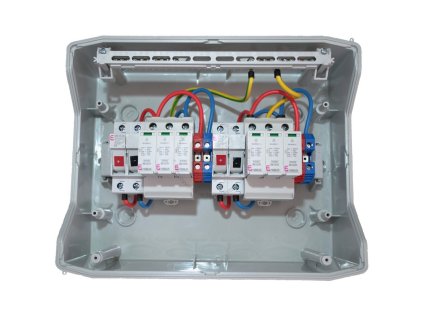 RFVE-DC2-2-T12 rozvodná skriňa pre 2 stringy trieda I+II 12 modul IP65 ETI 1105402