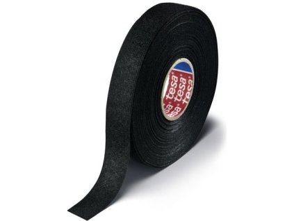 Textilná izolačná páska čierna chlpatá 25mm x 25m TESA 25X25
