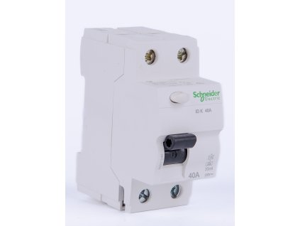 Prúdový chránič 2P 40A 30mA 6kA A A9Z01240 SCHNEIDER