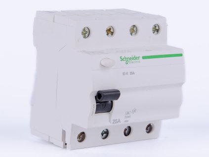 Prúdový chránič 4P 25A 30mA 6kA A A9Z01425 SCHNEIDER