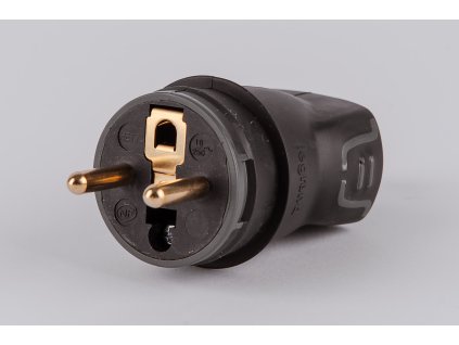 Priama vidlica gumová spojovacia 16A 250V čierna IP44 050445 LEGRAND