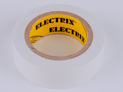 Izolačná páska biela 10mx19mm PVC ELECTRIX