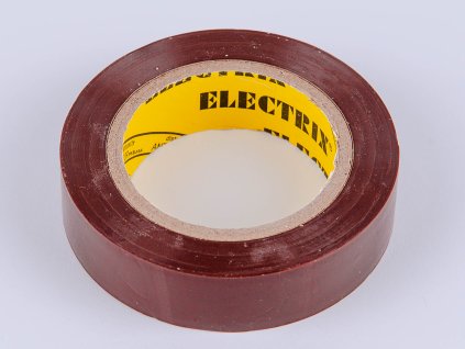 Izolačná páska hnedá 20mx19mm PVC ELECTRIX