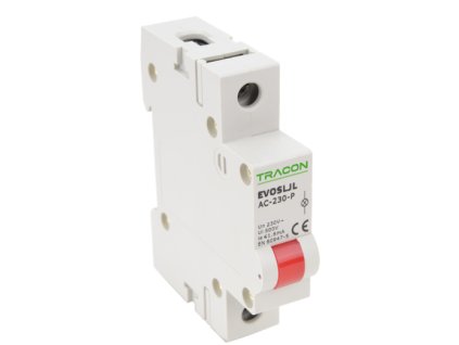Modulárna kontrolka LED 230V AC červená SLJL-AC230-P