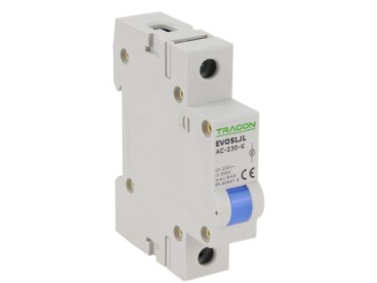 Modulárna kontrolka LED 230V AC modrá SLJL-AC230-K