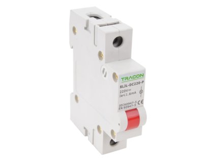 Modulárna kontrolka LED 220V DC červená SLJL-DC220-P