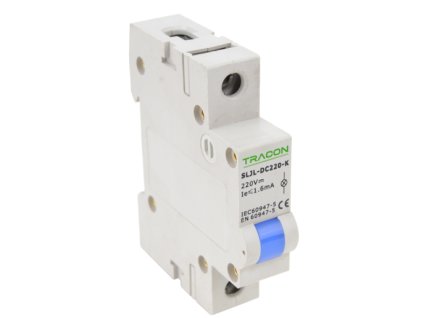 Modulárna kontrolka LED 220V DC modrá SLJL-DC220-K