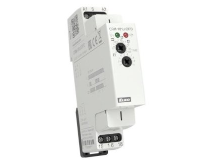 Multifunkčné časové relé blikač 12-240V AC/DC CRM-181J/UNI BL