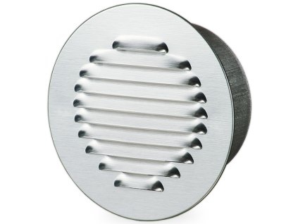 Hliníková vetracia mriežka s nadstavcom okrúhla ø150 MVMO 150BVS ZN