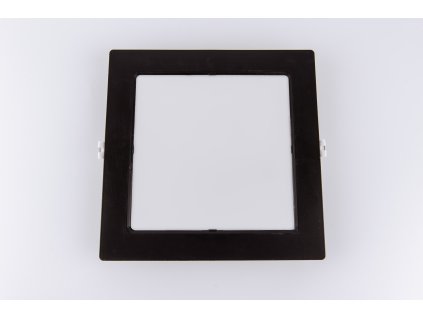LED panel štvorcový zapustený 18W 4000K čierny Q-60M Qtec