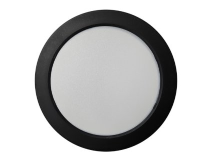 LED panel okrúhly na povrch 18W 4000K čierny Q-55M Qtec