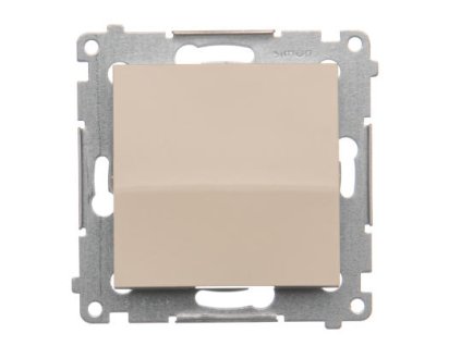 Vypínač č.6 Simon54 PREMIUM/NATURE BS bez piktogramu béžový DW6.01/x/41