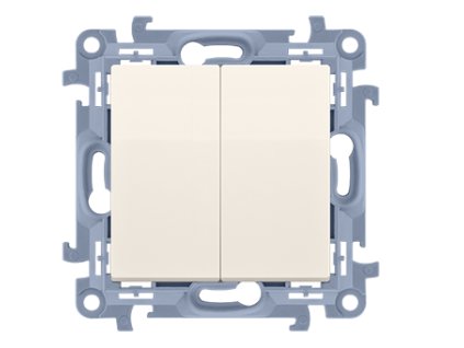 Vypínač č.5B KONTAKT SIMON 10 SS bez piktogramu béžový CW6/2.01/X/41
