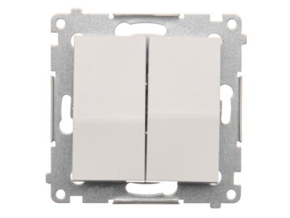 Vypínač č.5 16A Simon54 PREMIUM/NATURE SS biely DW5A.01/11