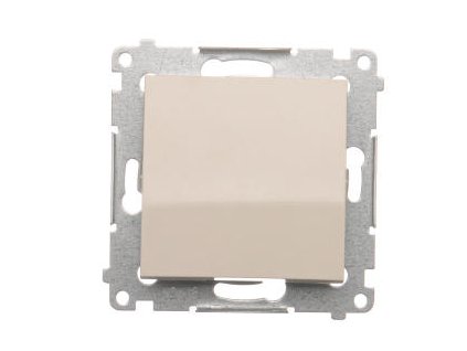 Vypínač č.7 Simon54 PREMIUM/NATURE BS bez piktogramu béžový DW7.01/X/41