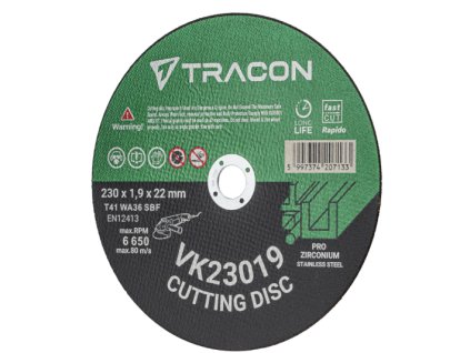 Rezný kotúč ø230x1,9x22 mm VK23019