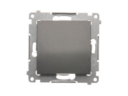 Vypínač č.6 16A Simon54 PREMIUM/NATURE SS bez piktogramu antracit DW6A.01/X/48