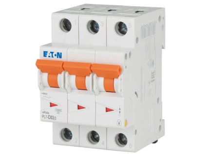 Istič PL7 C63A/3P 10kA 263415 EATON