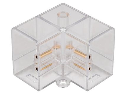 Hexagon LED spojka typ "L" 90° PL5108