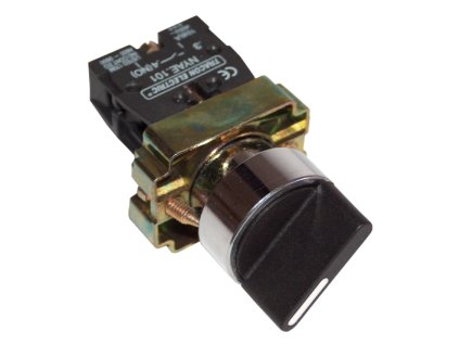 Otočný spínač 2-polohový s páčkou 1xNO 3A 230V IP42 NYBD21KST