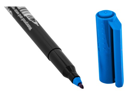 Fixa popisná OHP M 1-1,5mm modrá MARKOMB