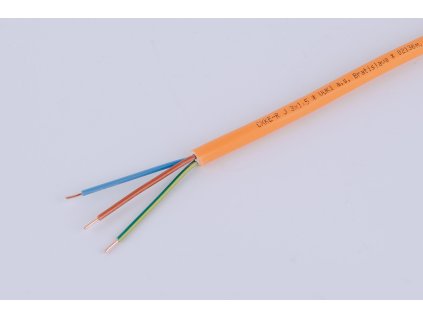 Kábel bezhalogénový 3x1,5 CXKH-R-J B2ca s1d0a1 oranžový