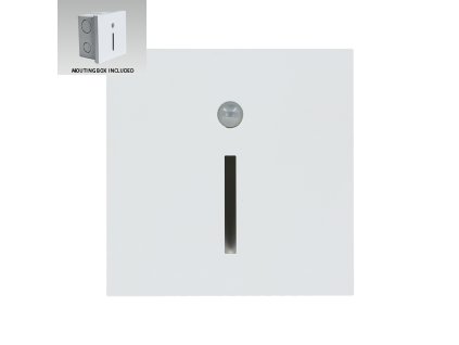 LED STEP LINE svietidlo na schody so senzorom biele 1W 4000K IP20 70426