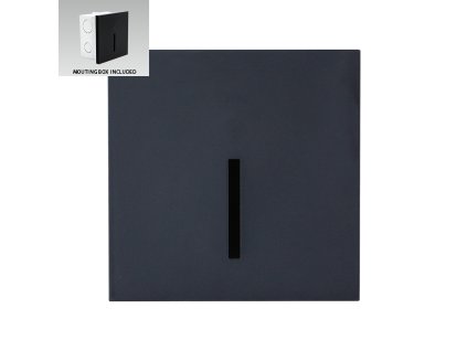 LED STEP LINE svietidlo na schody čierne 1W 4000K IP20 70431