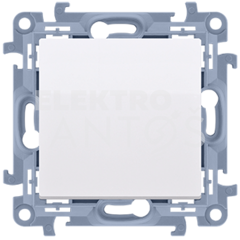 Vypínač č.1 KONTAKT SIMON 10 BS biely CW1C.01/11