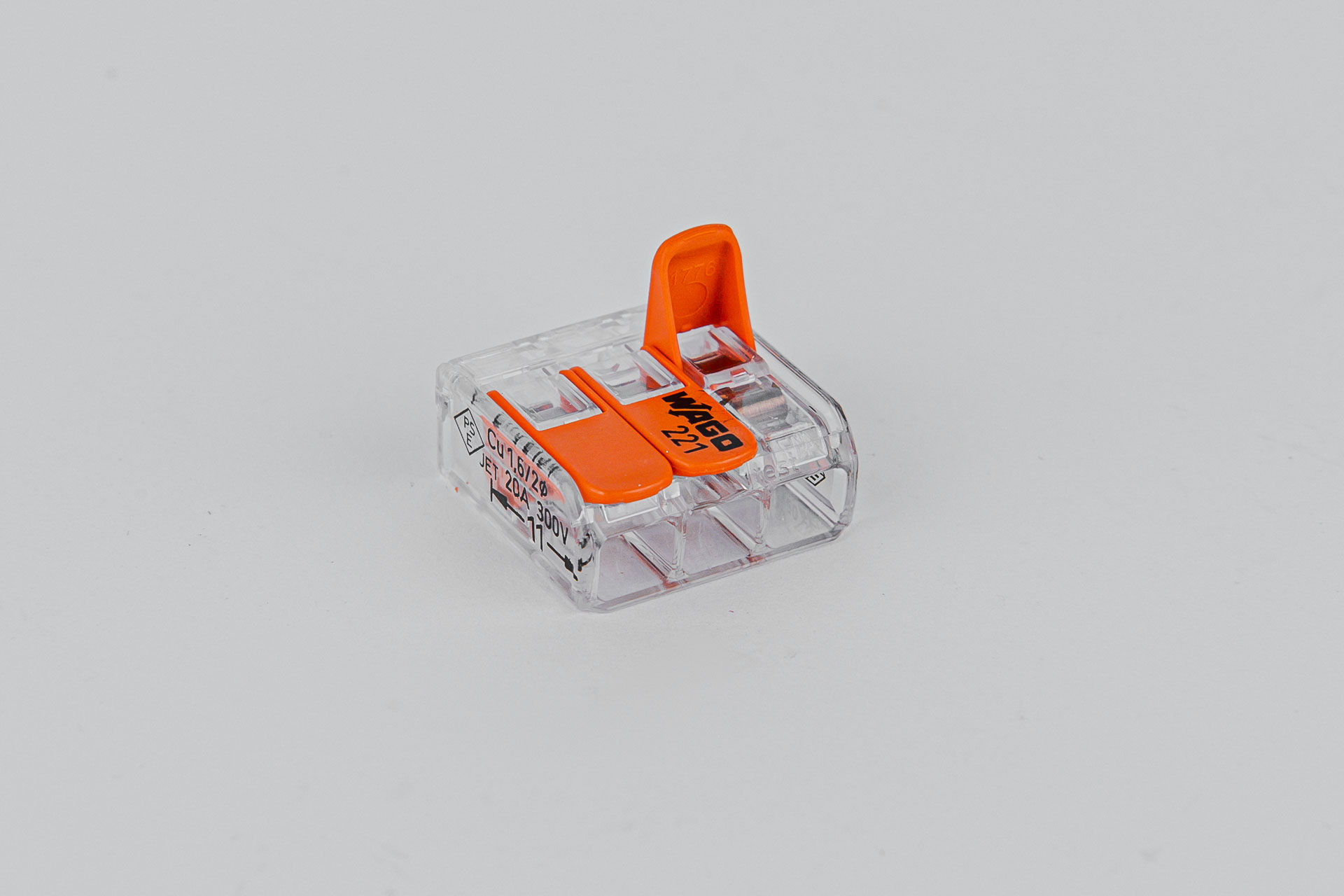 Wago 3x otváracia originál 221-413