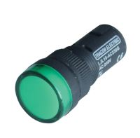 Tracon Kontrolka LED zelená 12V d=16mm LJL16-GA