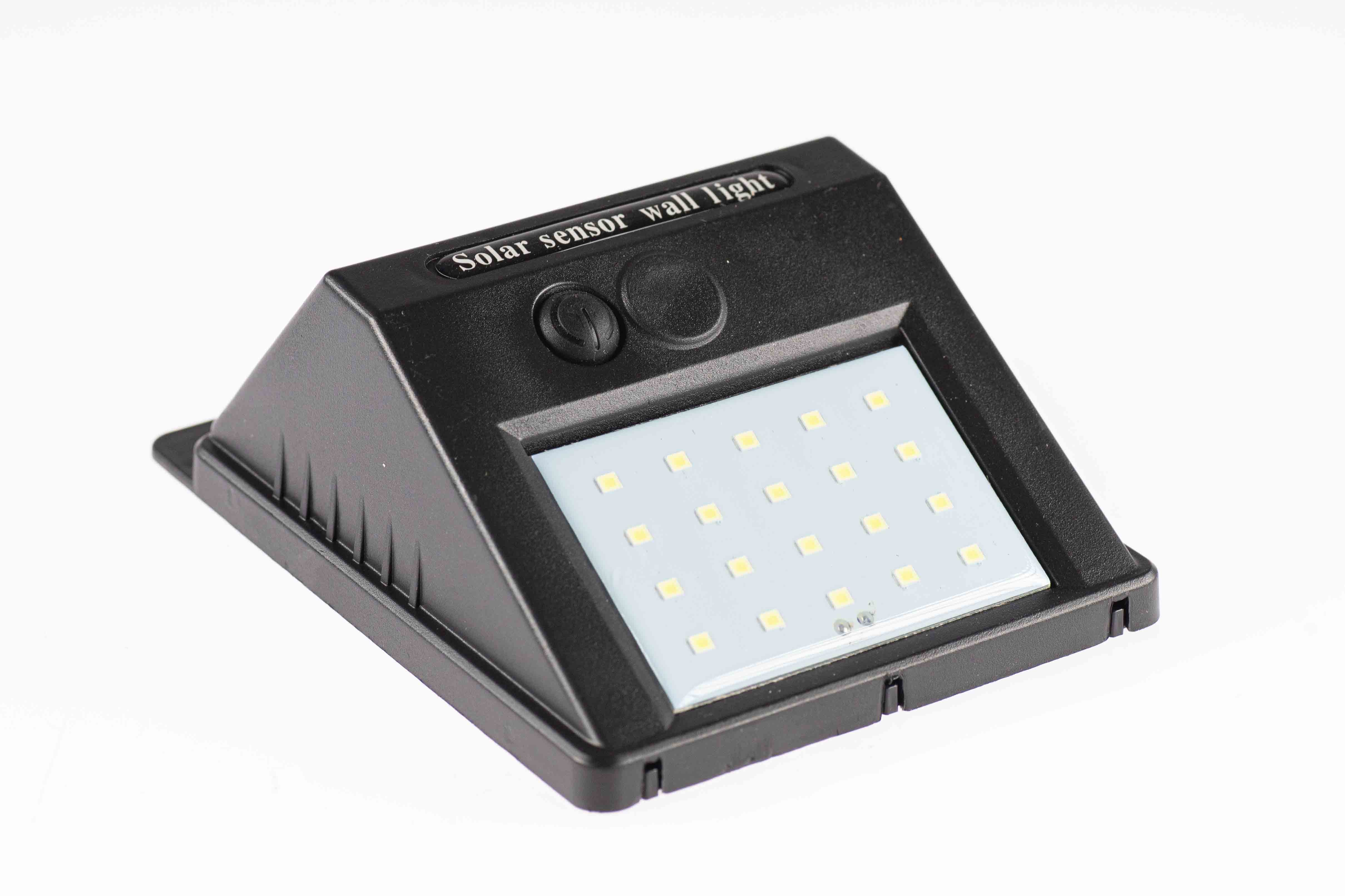 Solárne svietidlo 3W IP65 so súmrakovým senzorom IP65 PL0515