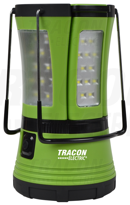 Kempingová LED lampa 3xD+6xAAA USB 10W 6000K 600lm IP44